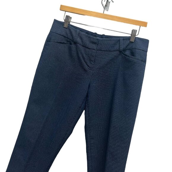 The Limited Navy with White Speckles Cropped Chino Pants - Picture 1 of 7